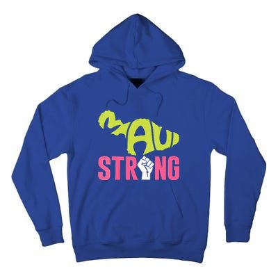 Maui Hawaii Beach Strong VNeck Tall Hoodie