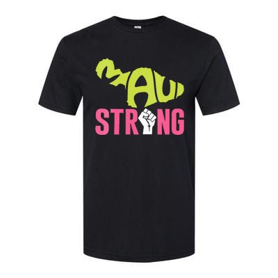 Maui Hawaii Beach Strong VNeck Softstyle® CVC T-Shirt