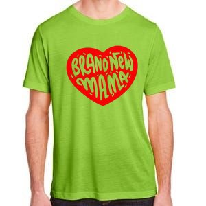 Mom Heart Brand New Mama Adult ChromaSoft Performance T-Shirt