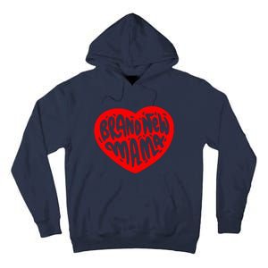 Mom Heart Brand New Mama Tall Hoodie