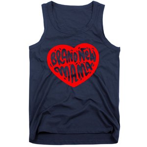 Mom Heart Brand New Mama Tank Top