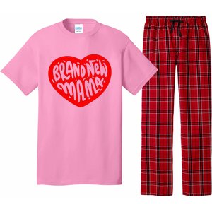 Mom Heart Brand New Mama Pajama Set