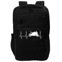 Motorcycle Heartbeat Best Sport Bike Gift Impact Tech Backpack