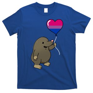 Mole Heart Balloon Bisexual Pride Gift T-Shirt