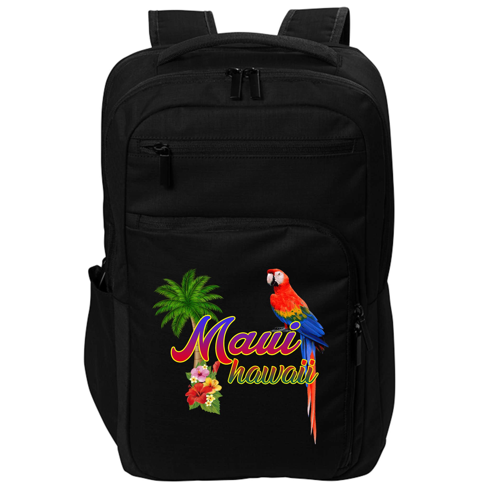 Maui Hawaii Beach Aloha Great Gift Impact Tech Backpack