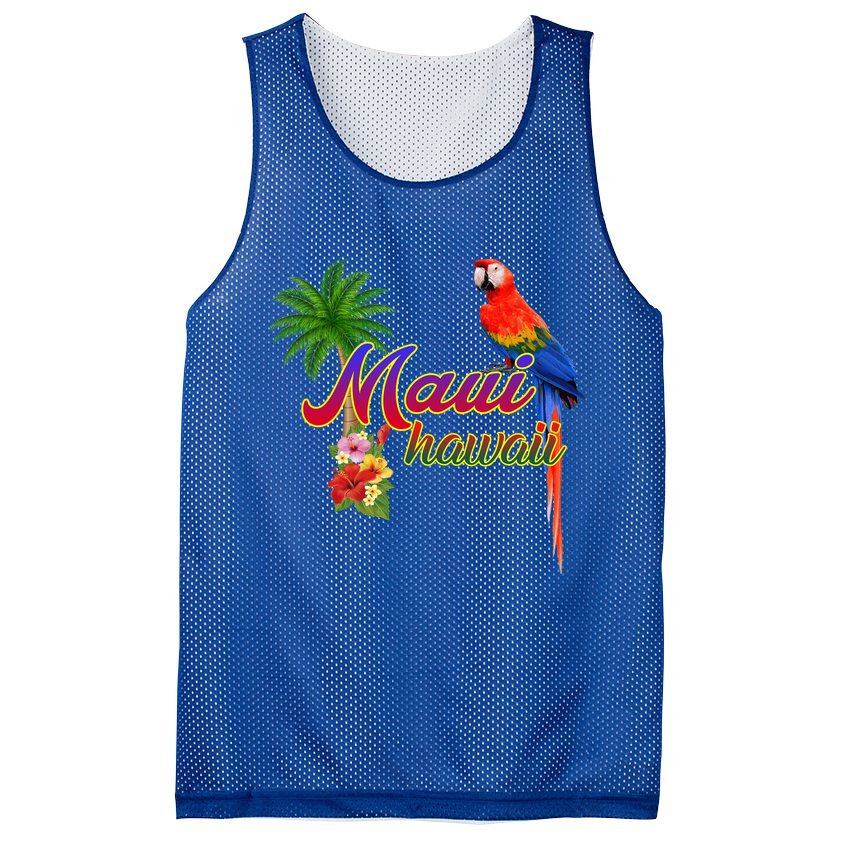 Maui Hawaii Beach Aloha Great Gift Mesh Reversible Basketball Jersey Tank