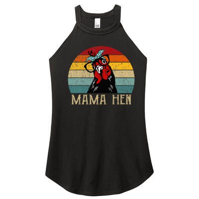 Mama Hen Bandana Headband Glasses Women’s Perfect Tri Rocker Tank