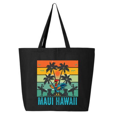Maui Hawaii Beach Coconut Rooster 25L Jumbo Tote