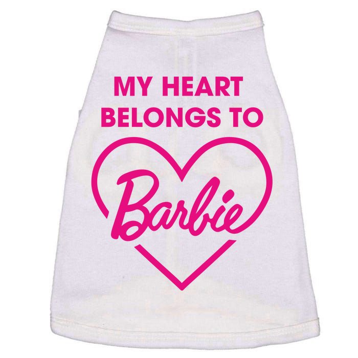 My Heart Belongs To Doll Cute Doggie Tank