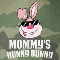 Mommy's Hunny Bunny Easter Cool Bunny Rabbit Legacy Tie Dye Trucker Hat