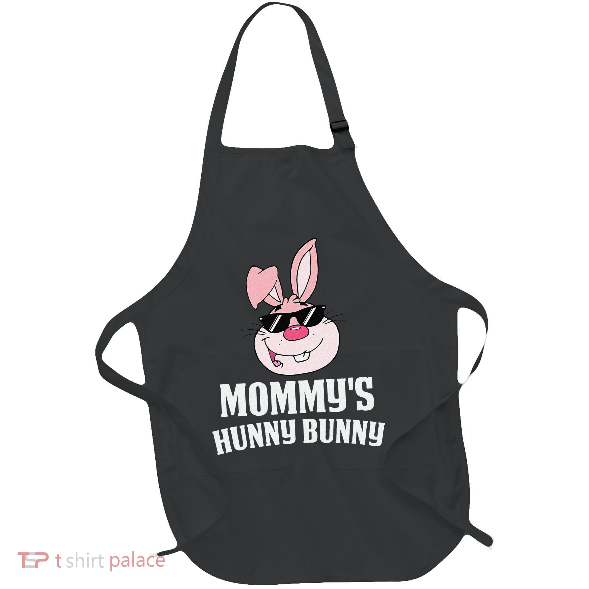 Mommy's Hunny Bunny Easter Cool Bunny Rabbit Apron