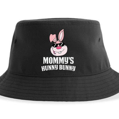 Mommy's Hunny Bunny Easter Cool Bunny Rabbit Sustainable Bucket Hat