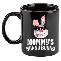 Mommy's Hunny Bunny Easter Cool Bunny Rabbit 11oz C Handle Ceramic Mug