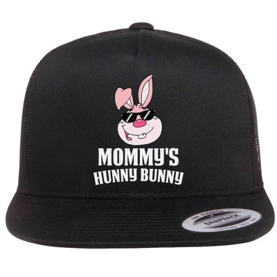 Mommy's Hunny Bunny Easter Cool Bunny Rabbit Flatbill Hat