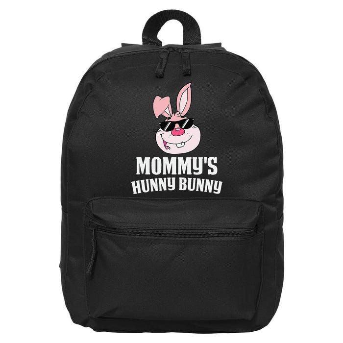 Mommy's Hunny Bunny Easter Cool Bunny Rabbit 16 in Basic Backpack