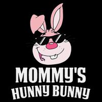 Mommy's Hunny Bunny Easter Cool Bunny Rabbit 16 in Basic Backpack