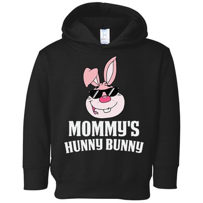 Mommy's Hunny Bunny Easter Cool Bunny Rabbit Toddler Hoodie