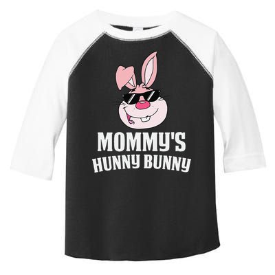 Mommy's Hunny Bunny Easter Cool Bunny Rabbit Toddler Fine Jersey T-Shirt