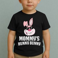 Mommy's Hunny Bunny Easter Cool Bunny Rabbit Toddler T-Shirt
