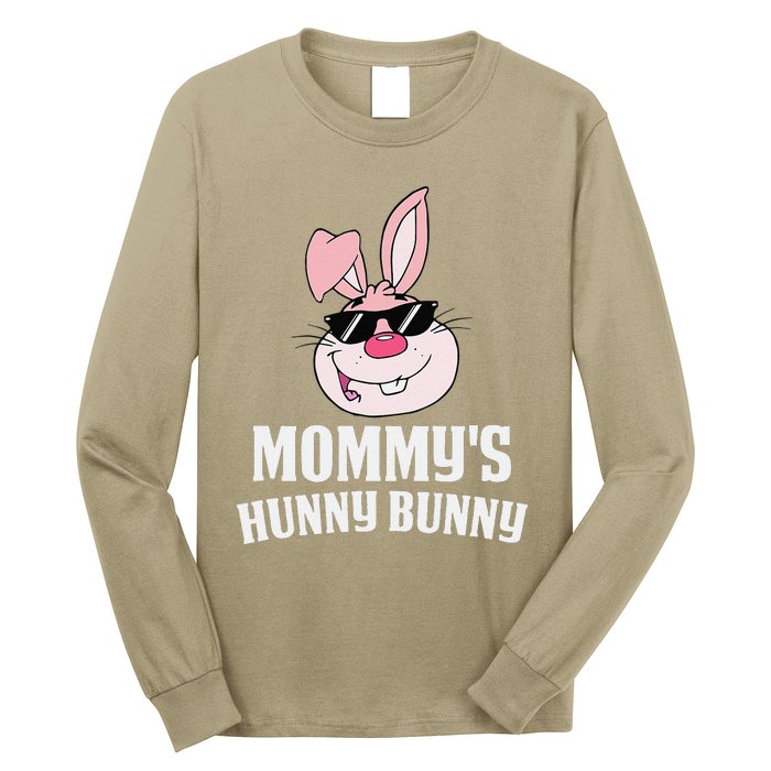 Mommy's Hunny Bunny Easter Cool Bunny Rabbit Long Sleeve Shirt