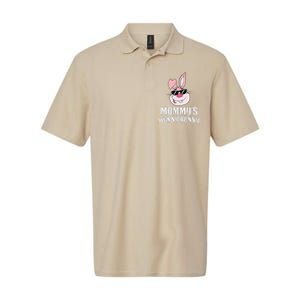 Mommy's Hunny Bunny Easter Cool Bunny Rabbit Softstyle Adult Sport Polo