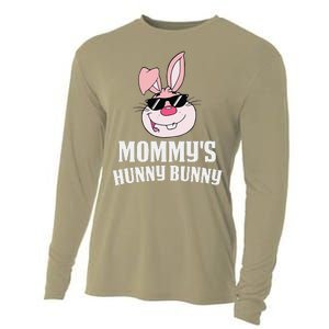 Mommy's Hunny Bunny Easter Cool Bunny Rabbit Cooling Performance Long Sleeve Crew