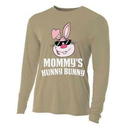 Mommy's Hunny Bunny Easter Cool Bunny Rabbit Cooling Performance Long Sleeve Crew