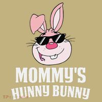 Mommy's Hunny Bunny Easter Cool Bunny Rabbit Cooling Performance Long Sleeve Crew