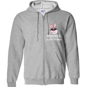 Mommy's Hunny Bunny Easter Cool Bunny Rabbit Full Zip Hoodie