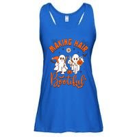 Making Hair Bootiful Funny Scary Ghost Hairdresser Halloween Ladies Essential Flowy Tank