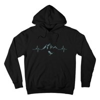 Mountain Heartbeat Best Mountain Climbing Hiking Tee Gift Hoodie