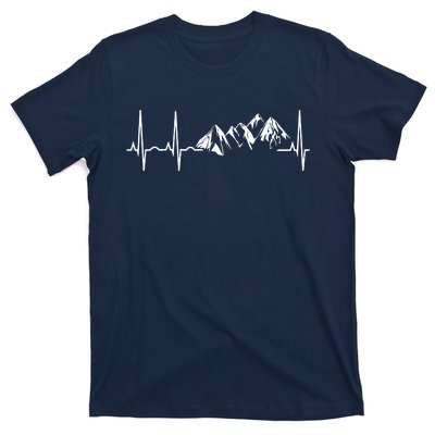 Mountain Heartbeat Best Mountain Climbing Hiking Tee T-Shirt