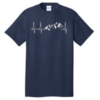 Mountain Heartbeat Best Mountain Climbing Hiking Tee Tall T-Shirt