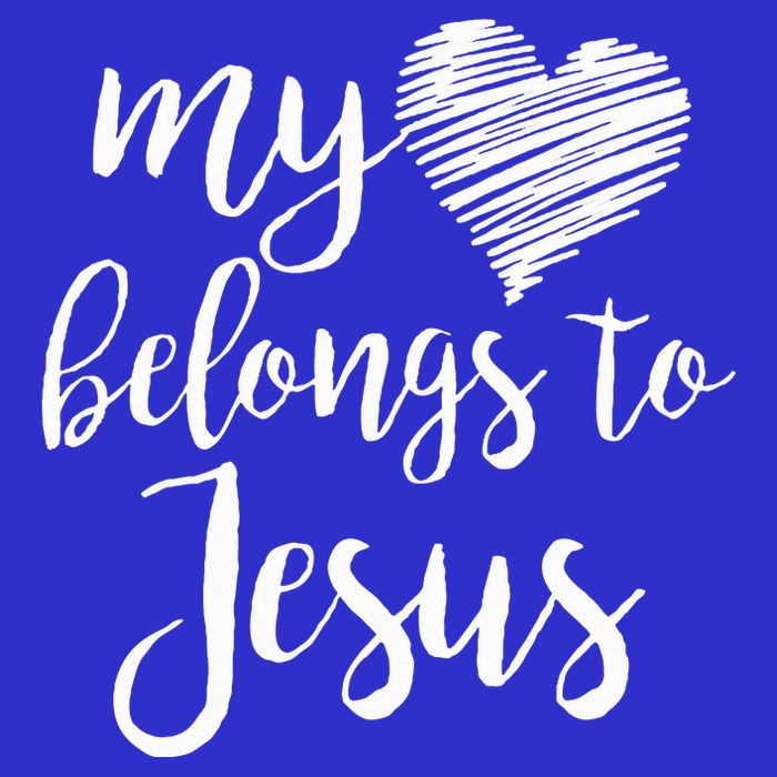 My Heart Belongs To Jesus Mesh Reversible Basketball Jersey Tank