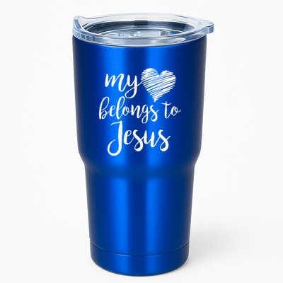 My Heart Belongs To Jesus Tumbler