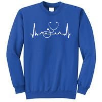 My Heart Beats For The Stethoscope Doctors And Nurses Cute Gift Sweatshirt