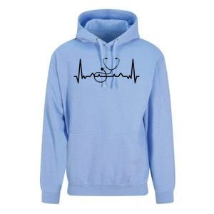 My Heart Beats For The Stethoscope Doctors And Nurses Cute Gift Unisex Surf Hoodie