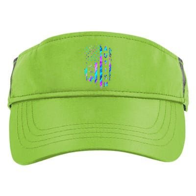 My Heart Beats For Special Ed Autism Teachers Women Adult Drive Performance Visor