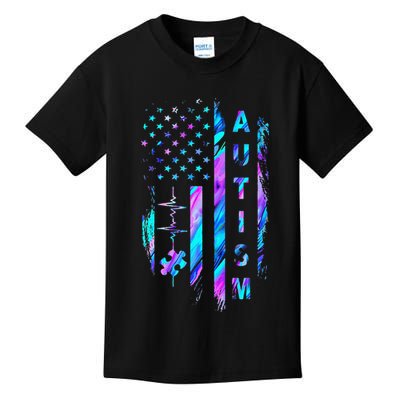 My Heart Beats For Special Ed Autism Teachers Women Kids T-Shirt