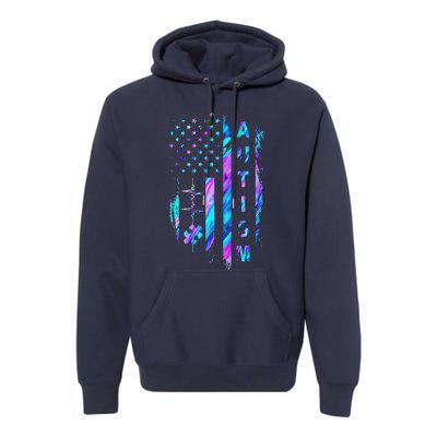 My Heart Beats For Special Ed Autism Teachers Women Premium Hoodie