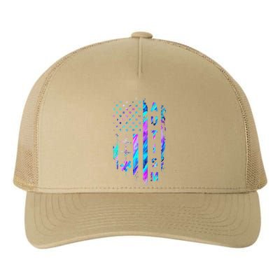 My Heart Beats For Special Ed Autism Teachers Women Yupoong Adult 5-Panel Trucker Hat