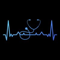 My Heart Beats For The Stethoscope Doctors And Nurses Cute Gift Drawstring Bag