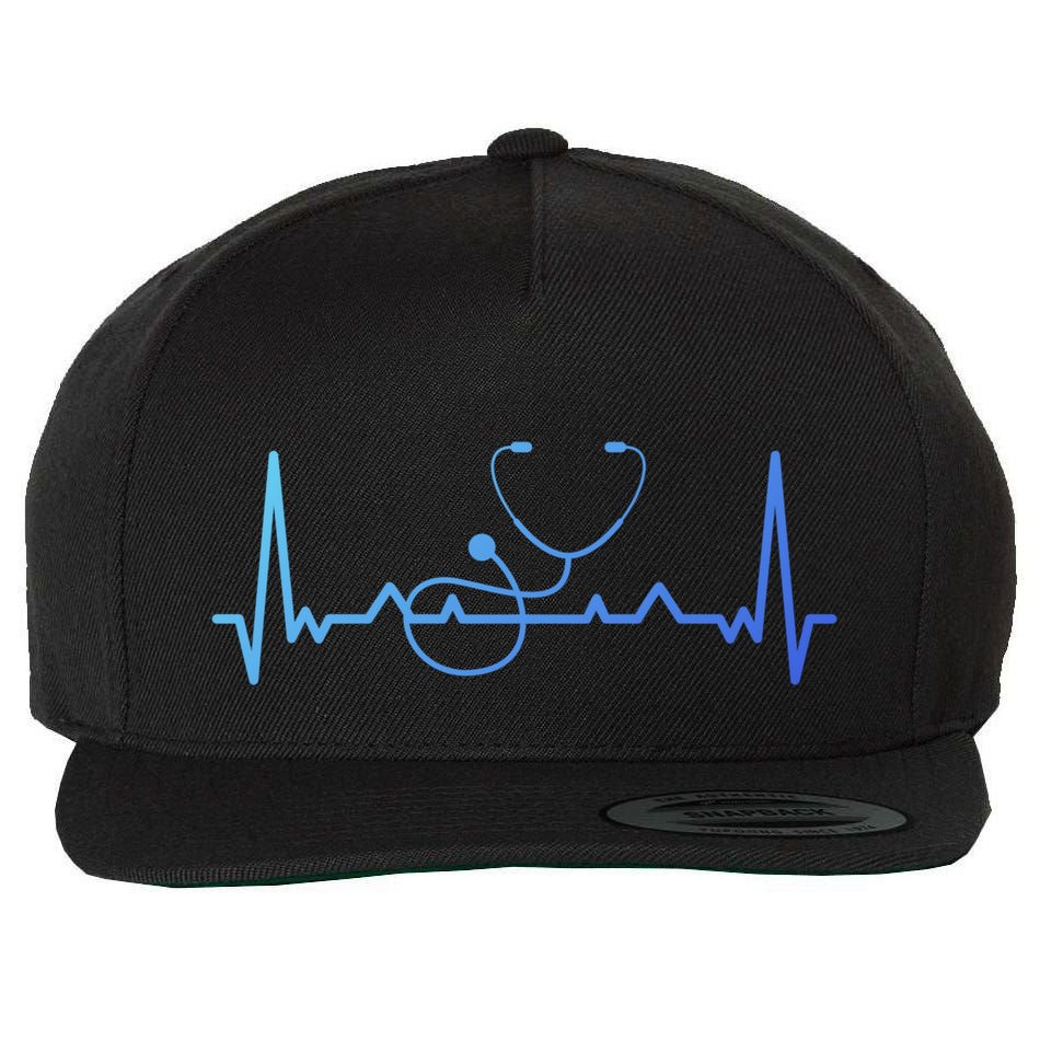 My Heart Beats For The Stethoscope Doctors And Nurses Cute Gift Wool Snapback Cap