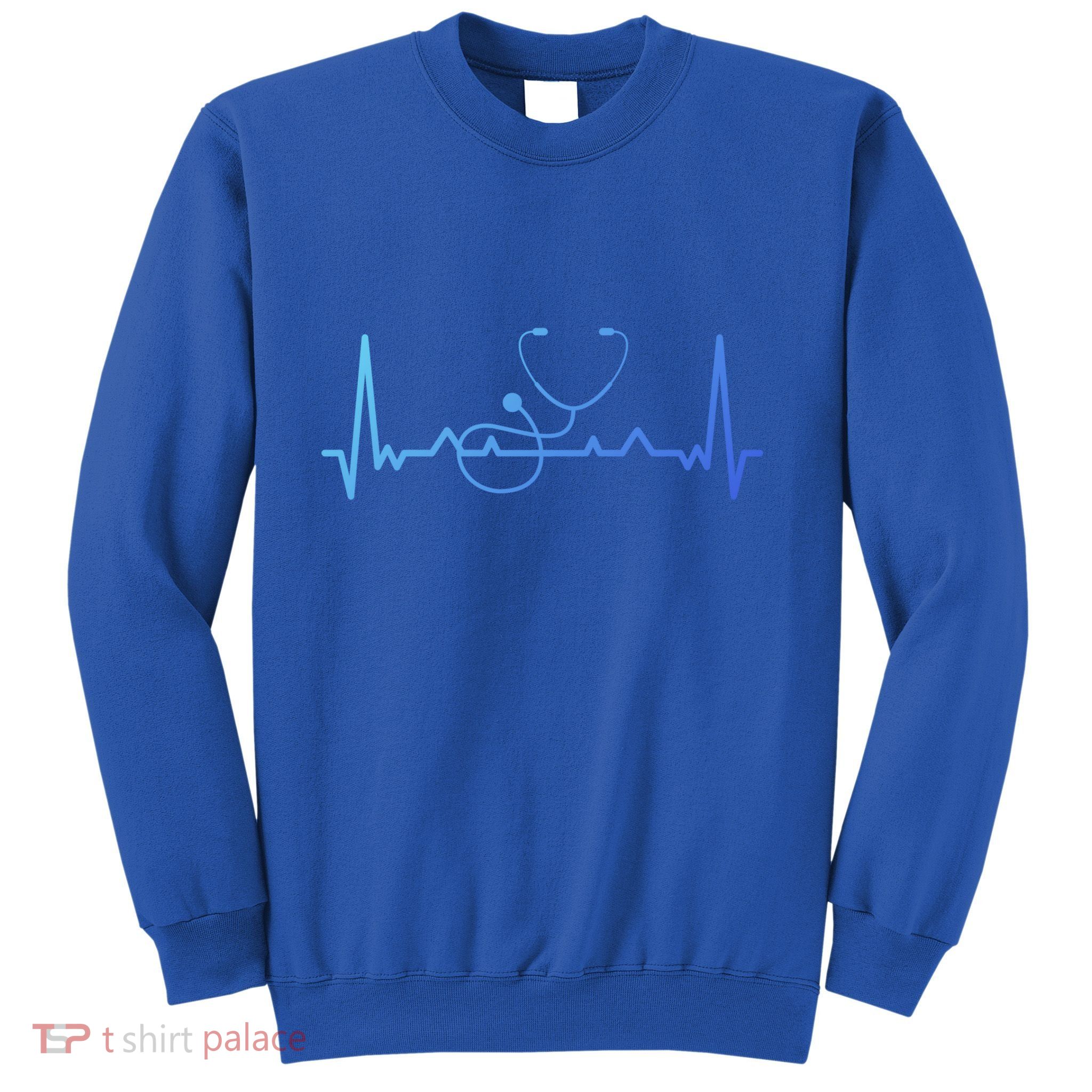 My Heart Beats For The Stethoscope Doctors And Nurses Cute Gift Sweatshirt
