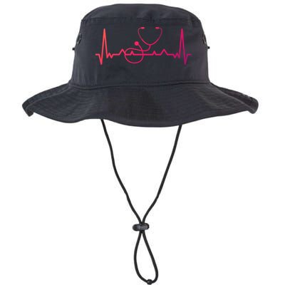 My Heart Beats For The Stethoscope Doctors And Nurses Cute Gift Bucket Hat