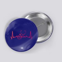 My Heart Beats For The Stethoscope Doctors And Nurses Cute Gift Button