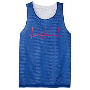 My Heart Beats For The Stethoscope Doctors And Nurses Cute Gift Mesh Reversible Basketball Jersey Tank