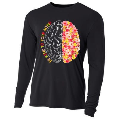 Mental Health Be Kind Funny To Your Mind Autism Awareness Cooling Performance Long Sleeve Crew