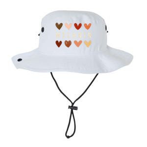 Melanin Hearts Black Is Beautiful Funny Gift Legacy Cool Fit Booney Bucket Hat