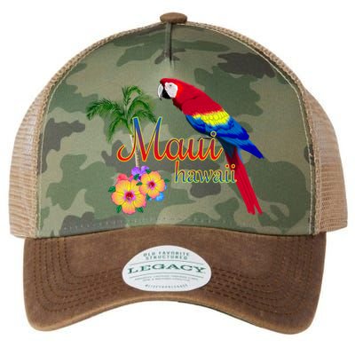 Maui Hawaii Beach Aloha Great Gift Legacy Tie Dye Trucker Hat